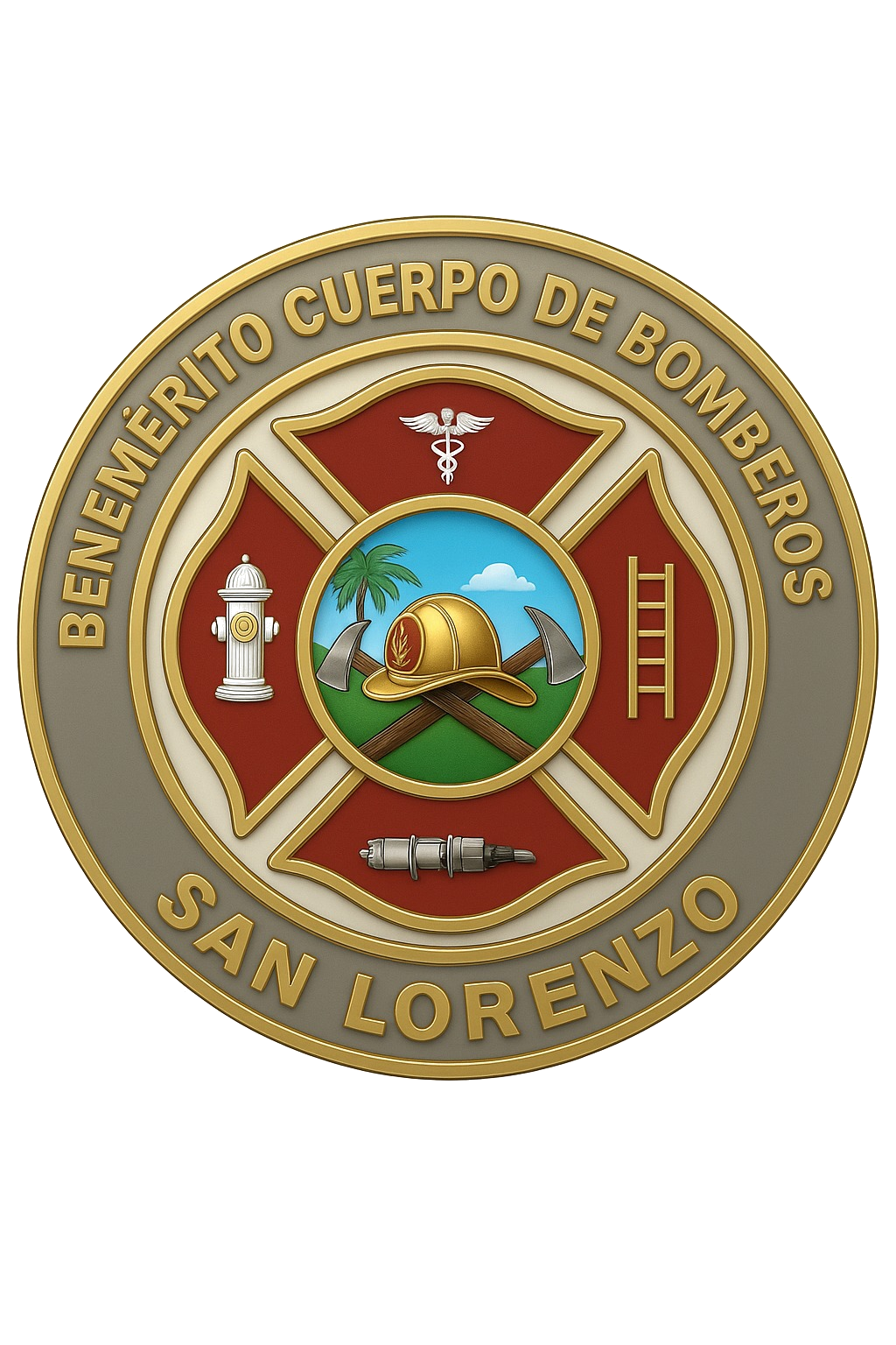 Escudo del Cuerpo de Bomberos